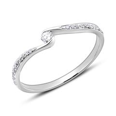 🦚 950er Platin Verlobungsring mit Diamanten