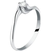 CHRIST Diamantring CHRIST Damen-Damenring 585er Gelbgold 1 Diamant gelb|goldfarben