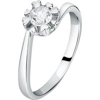 CHRIST Diamantring CHRIST Damen-Damenring 585er Gelbgold 1 Diamant gelb|goldfarben