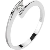 CHRIST Diamantring CHRIST Damen-Damenring 585er Gelbgold 1 Diamant gelb|goldfarben