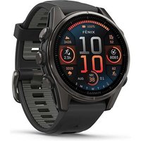 Garmin fenix® 8 AMOLED Saphir mit Lederarmband Ref. 010-02903-21 - Multisport GPS Smartwatch