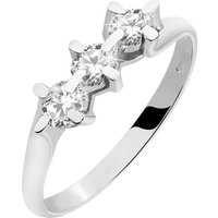 CHRIST Diamantring CHRIST Damen-Damenring 585er Gelbgold 3 Diamant gelb|goldfarben