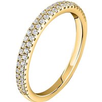 CHRIST Diamantring CHRIST Damen-Damenring 585er Gelbgold 55 Diamant gelb|goldfarben