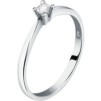 CHRIST Diamantring CHRIST Damen-Damenring 585er Weißgold 1 Diamant goldfarben