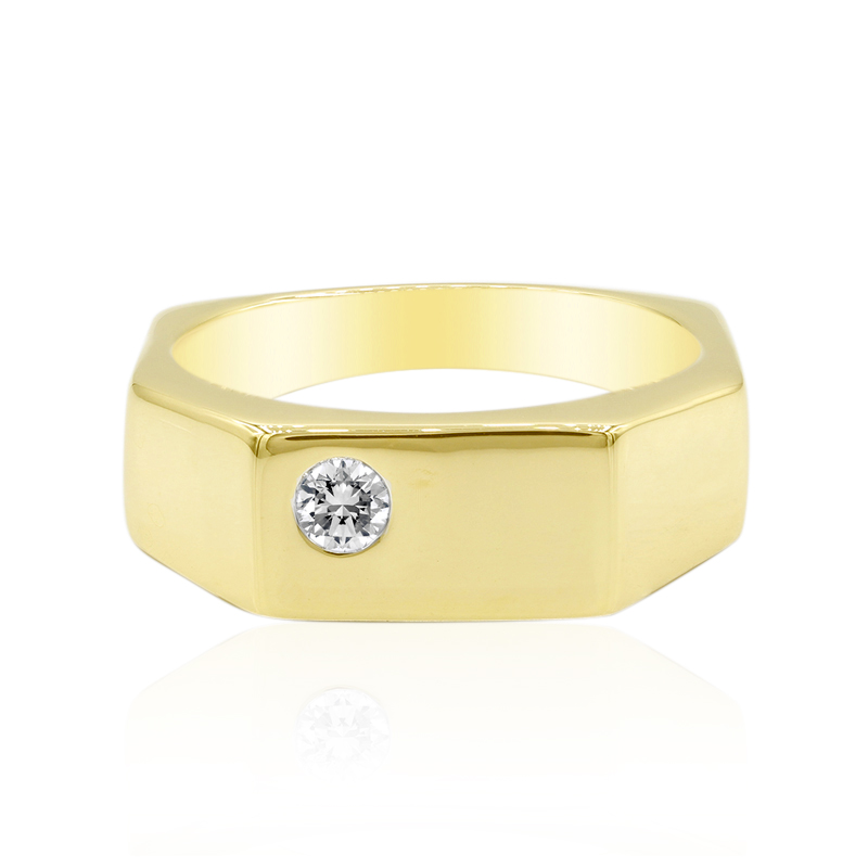 SI1 (G) Brillant-Goldring (Annette)