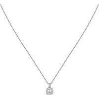 CHRIST Collier CHRIST Damen-Kette 585er Weißgold 2 Diamant goldfarben