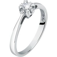 CHRIST Diamantring CHRIST Damen-Damenring 585er Gelbgold 1 Diamant gelb|goldfarben