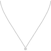 CHRIST Goldkette CHRIST Damen-Kette 750er Weißgold 1 Diamant weiß