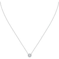 CHRIST Collier CHRIST Damen-Kette 585er Weißgold 1 Diamant goldfarben