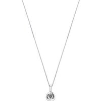 CHRIST Collier CHRIST Damen-Kette 585er Weißgold 1 Diamant goldfarben