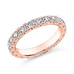 🦚 Roségoldener Memoire Ring mit lab grown Diamanten