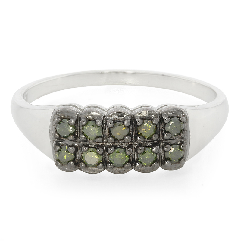 Fancy-Brillant-Silberring