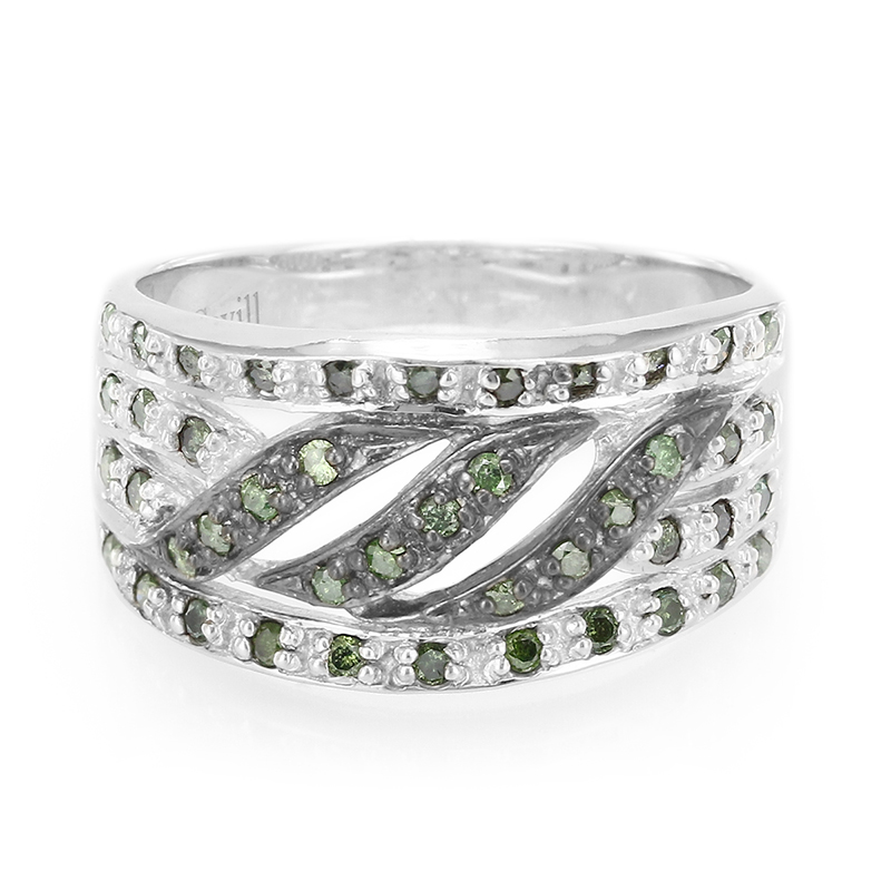 Fancy-Brillant-Silberring