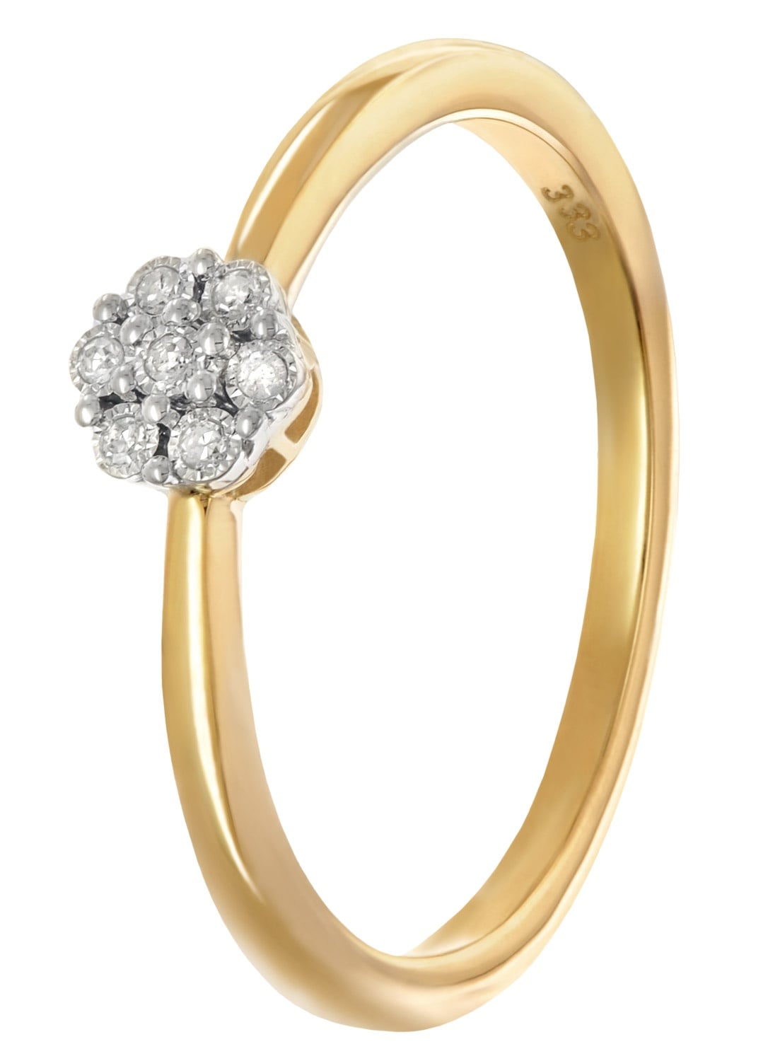 GLIZZ GL8710 Diamantring für Damen Gold 333/8K