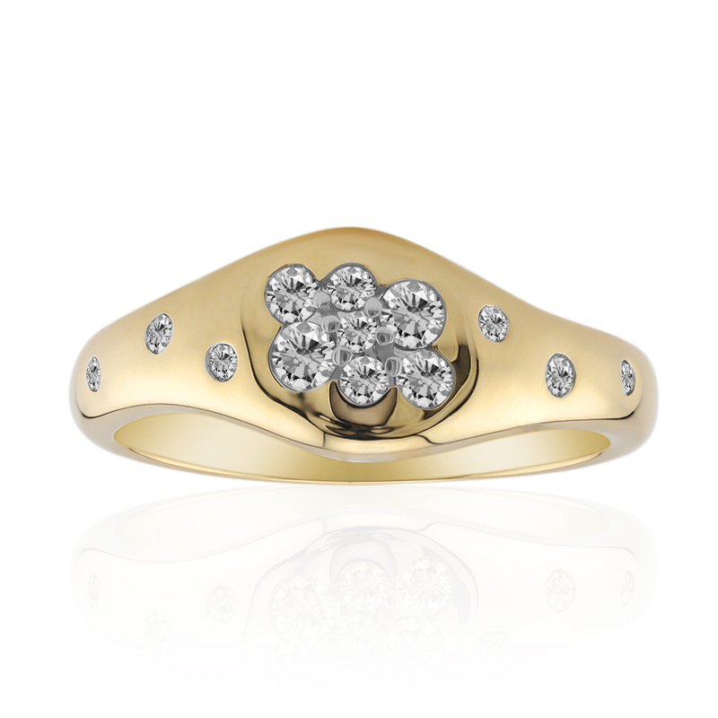 SI1 (G) Brillant-Goldring (Annette)