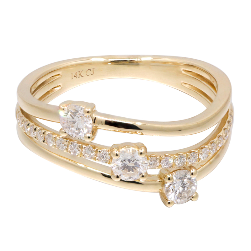 SI1 (H) Brillant-Goldring (CIRARI)