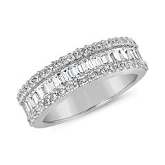 🦚 Ring mit lab grown Diamanten, Platin oder Weißgold