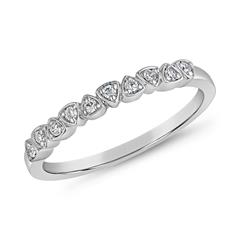 🦚 Ring aus Weißgold oder Platin mit lab grown Diamanten