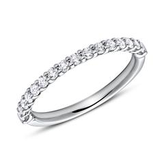 🦚 Eternity Ring 950er Platin 16 Diamanten