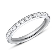 🦚 Ring Eternity 950er Platin 16 Diamanten