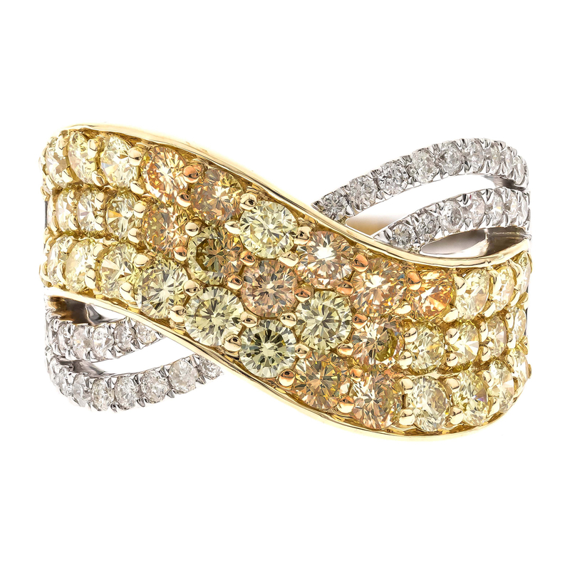 SI2 Fancy-Brillant-Goldring (CIRARI)