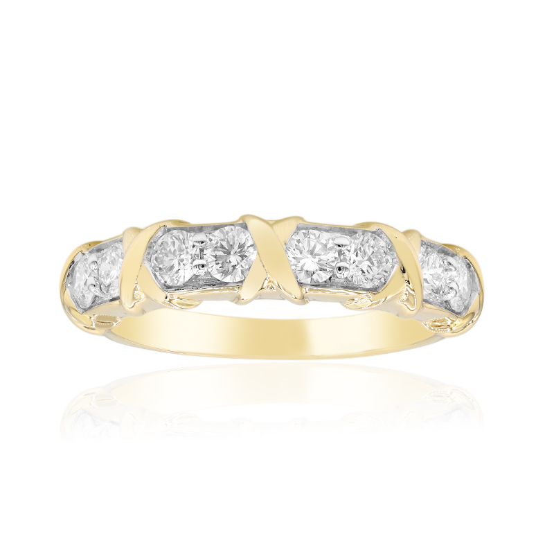 SI1 (G) Brillant-Goldring (Annette)