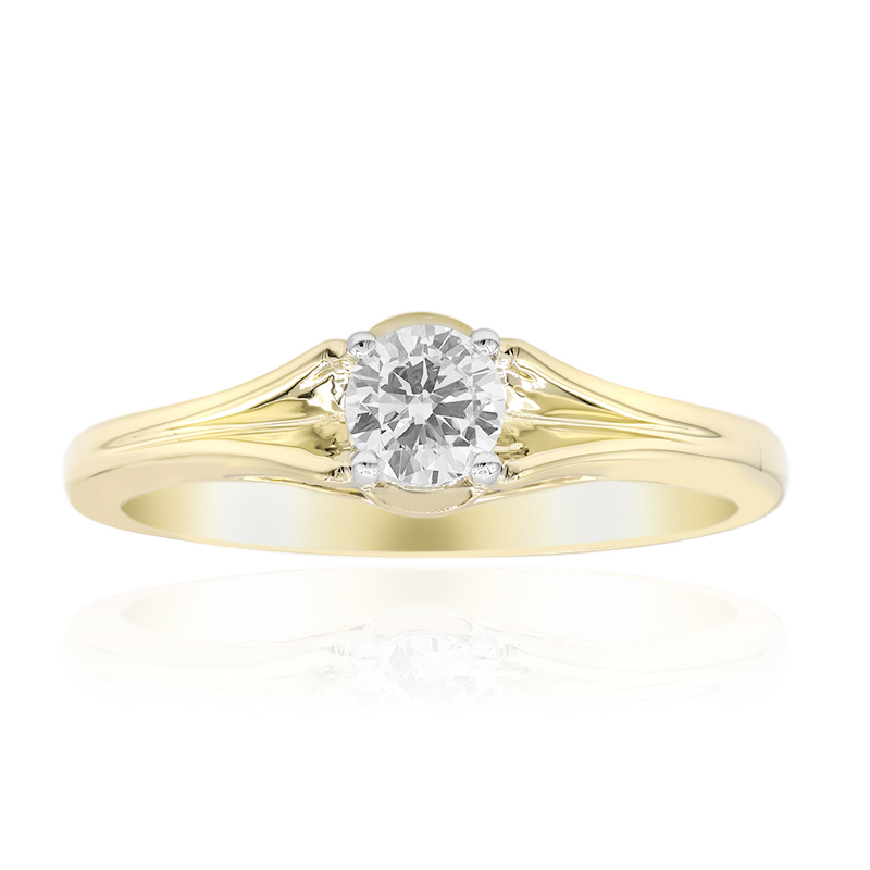 SI1 (G) Brillant-Goldring (Annette)