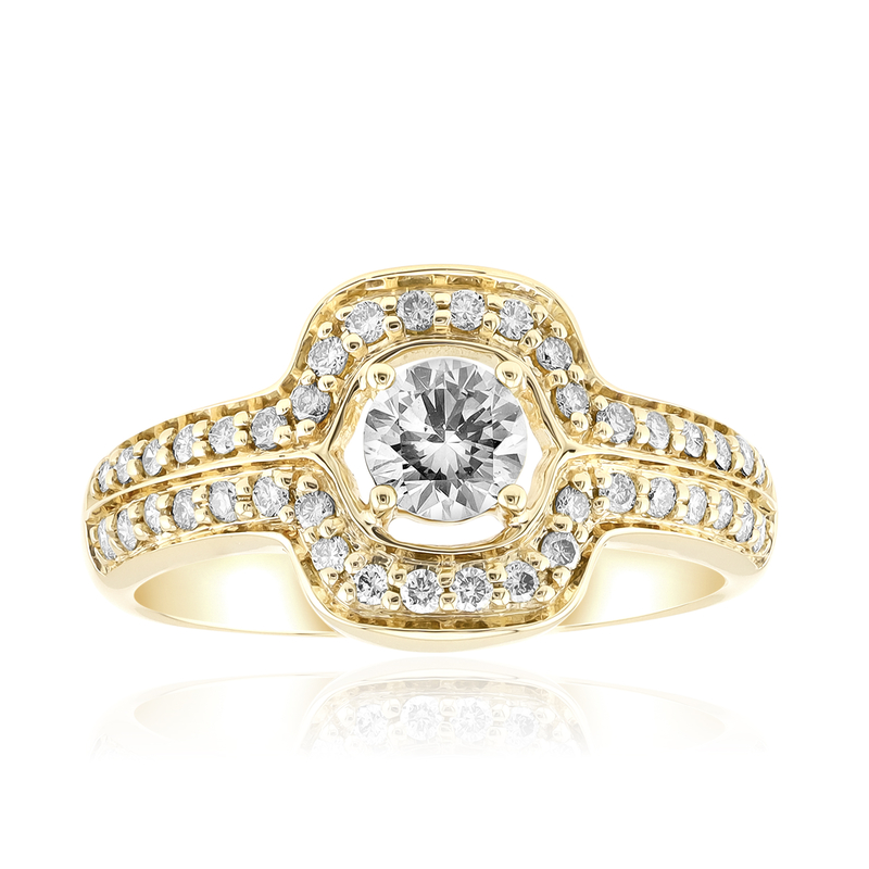 SI1 (G) Brillant-Goldring (Annette)