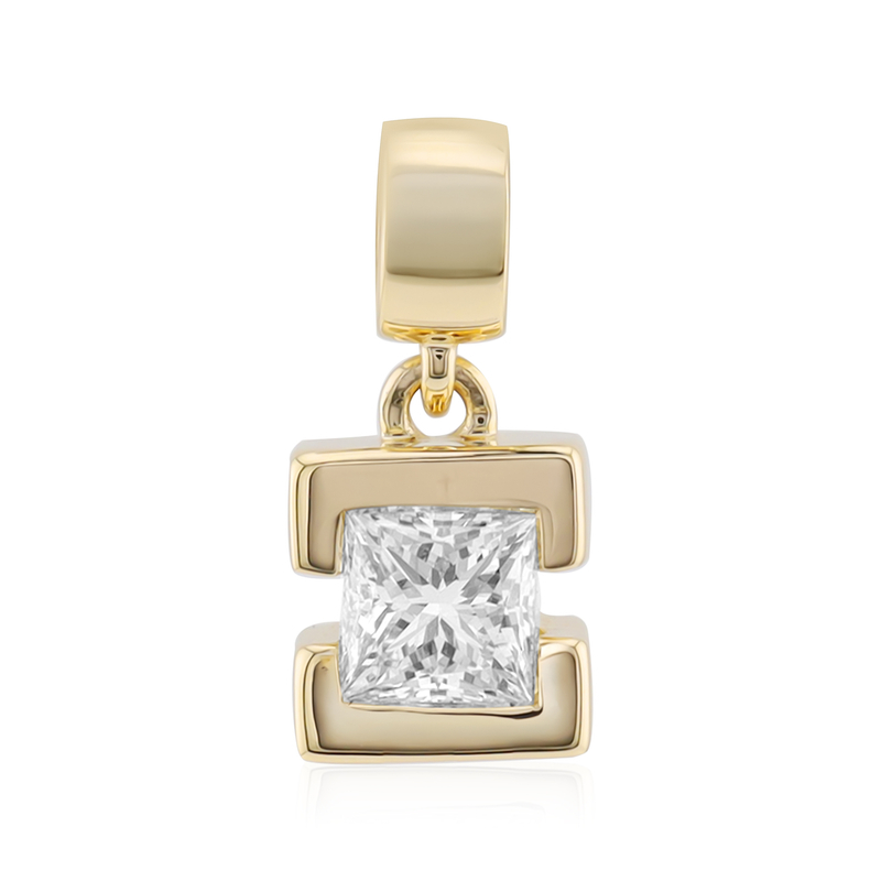 SI1 (G) Diamant-Goldanhänger (Annette)