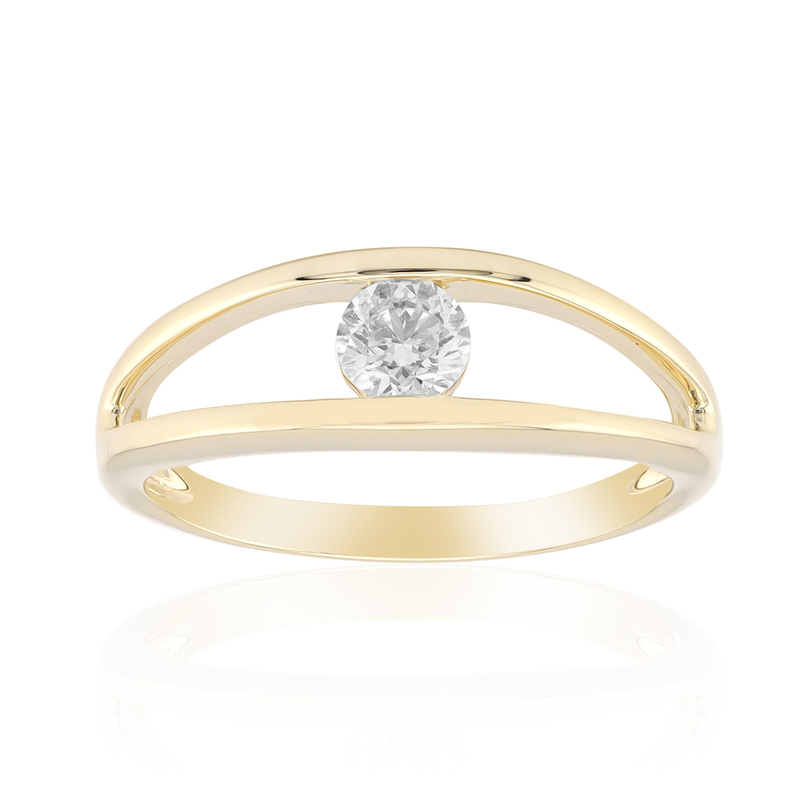 SI1 (G) Brillant-Goldring (Annette)
