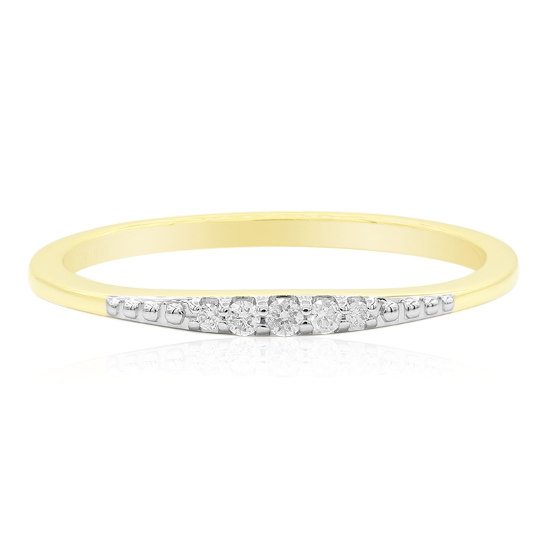 SI2 (G) Brillant-Goldring (Annette)