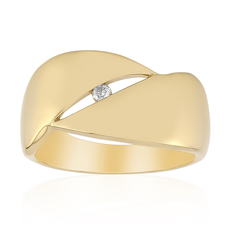 SI1 (G) Brillant-Silberring (Annette)