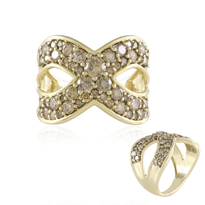 I2 Champagner-Brillant-Goldring (de Melo Gold)