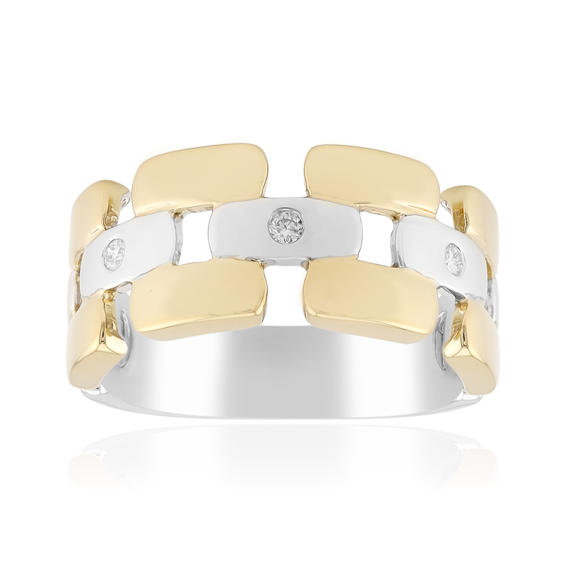 I1 (G) Brillant-Silberring (Annette)