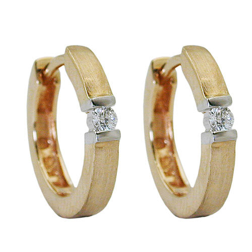 Creolen Brillant-0 06Kt WSI Gold 585