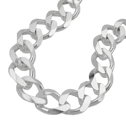 Armband Weitpanzer 19cm Silber 925