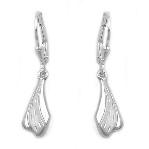 Ohrringe Brisur diamantiert Silber 925