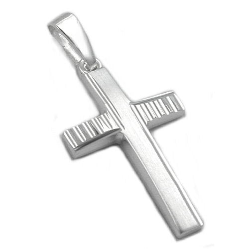 Anhänger Kreuz diamantiert Silber 925