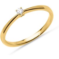 Unique Verlobungsring Gold Verlobungsring Diamant 0,05 ct. VR0128 (Größe: 48mm)