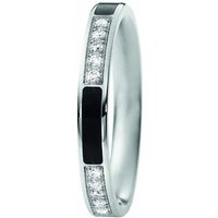 XEN Diamantring silberfarben
