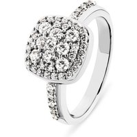 CHRIST Diamantring CHRIST Damen-Damenring 51 Diamant goldfarben