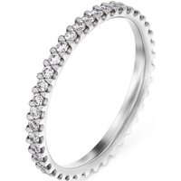 CHRIST Diamantring CHRIST Damen-Damenring Diamant silberfarben