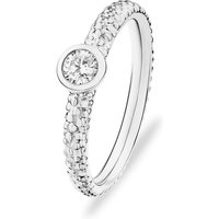 CHRIST Diamantring CHRIST Damen-Damenring 1 Diamant goldfarben