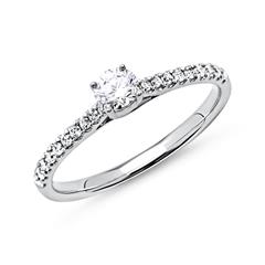 🦚 950er Platin Ring mit Diamanten