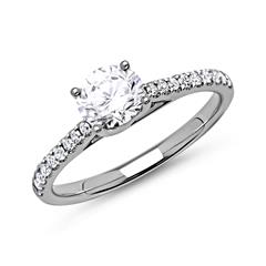 🦚 950er Platin Diamantring