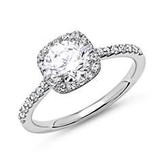 🦚 950er Platin Ring mit Brillanten