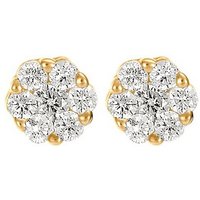 CHRIST Paar Ohrstecker CHRIST Damen-Ohrstecker 585er Gelbgold 14 Diamant gelb Unkategorisiert online kaufen