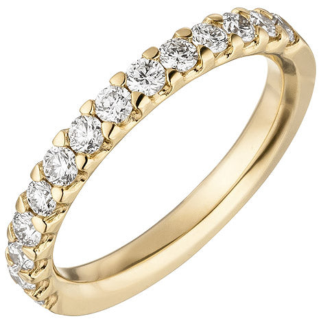 Damen Ring 585 Gold Gelbgold 14 Diamanten Brillanten 0 56ct. Diamantring - 56 Unkategorisiert online kaufen