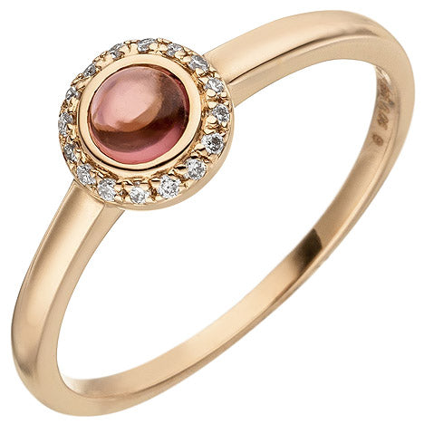 Damen Ring 585 Gold Rotgold 1 Turmalin Cabochon 16 Diamanten Brillanten 0 05ct. - 58 Unkategorisiert online kaufen Damen Ring 585 Gold Rotgold 1 Turmalin Cabochon 16 Diamanten Brillanten 0 05ct. - 58 Unkategorisiert online kaufen