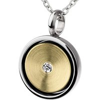 Ernstes Design Anhänger AN850 Edelstahl Gelbgold 585 Brillant 0,02 ct. Diamant Unkategorisiert online kaufen